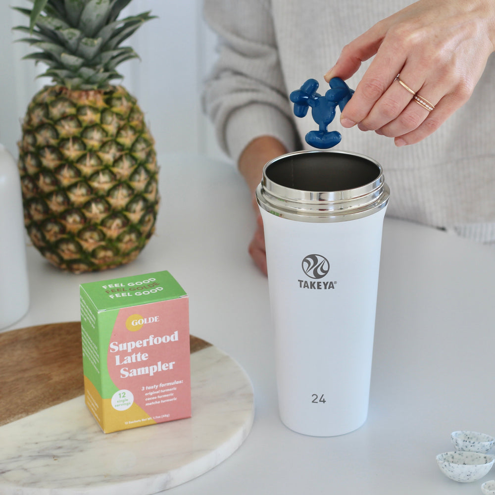 BOTELLA TAKEYA PROTEIN SHAKER 709 ML ANTIGOTEO