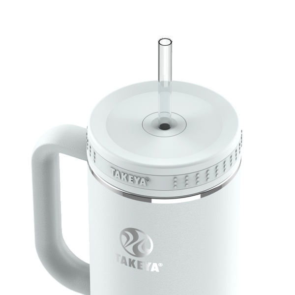BOTELLA TAKEYA TUMBLER 1,18L STRAW CON MANGO