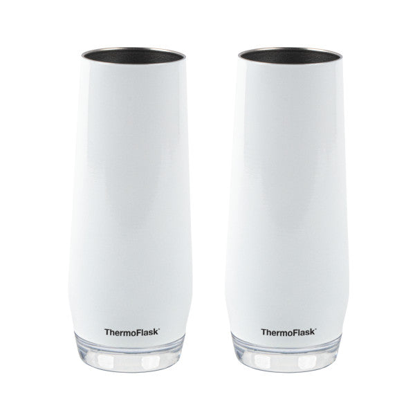 COPAS 7 OZ / 207 ML CELEBRETION CHAMPAGNE 2PK WHITE
