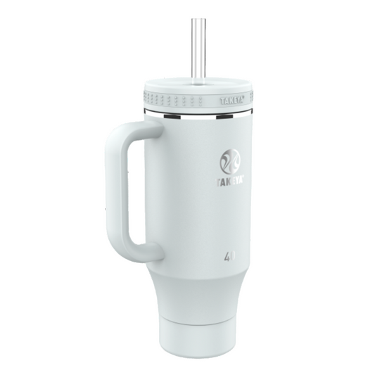 BOTELLA TAKEYA TUMBLER 1,18L STRAW CON MANGO