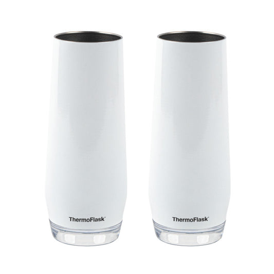 COPAS 7 OZ / 207 ML CELEBRETION CHAMPAGNE 2PK WHITE