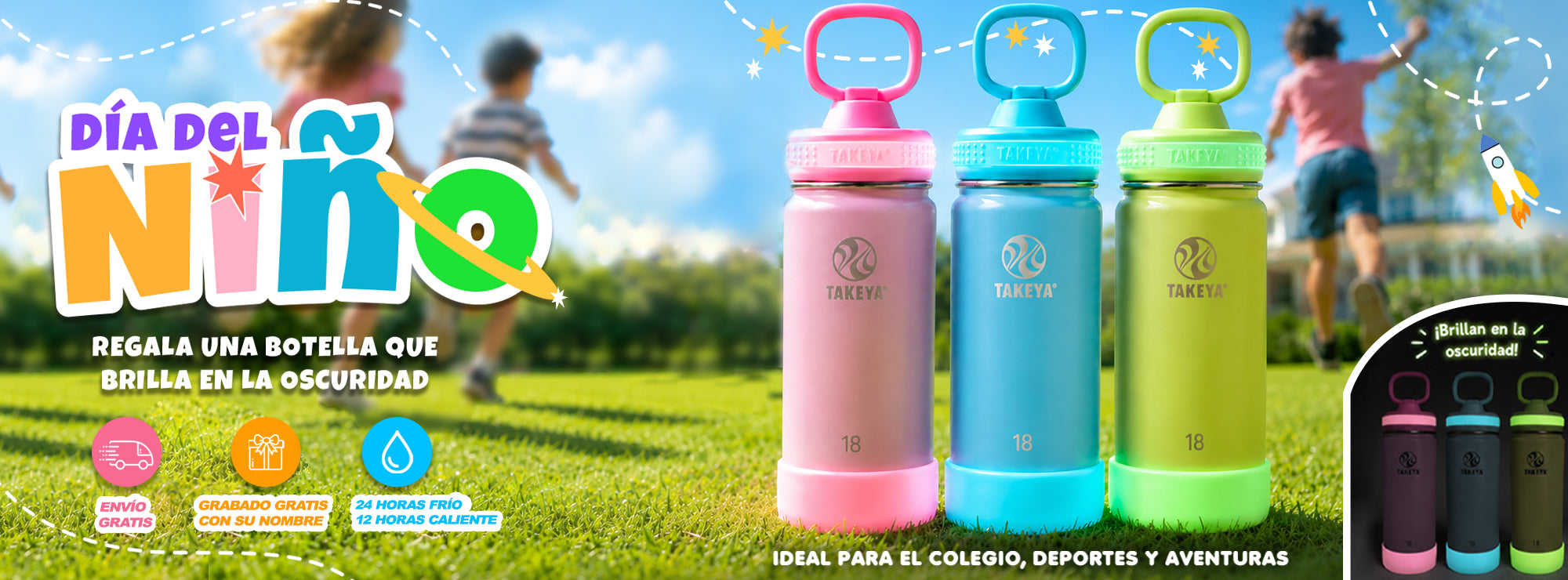 Botellas térmicas Takeya Chile - Personaliza tu botella con grabado